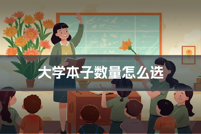 大学本子数量怎么选
