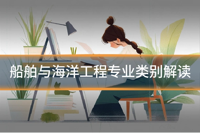船舶与海洋工程专业类别解读