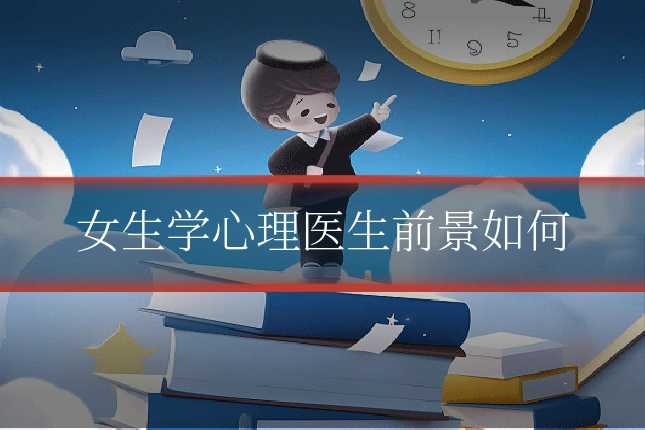 女生学心理医生前景如何