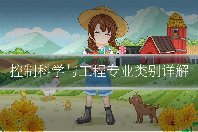 控制科学与工程专业类别详解