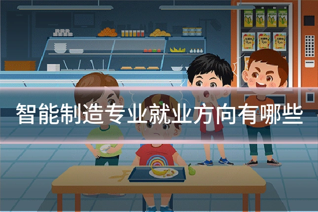 智能制造专业就业方向有哪些