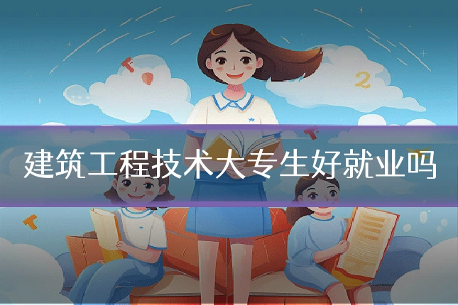 建筑工程技术大专生好就业吗
