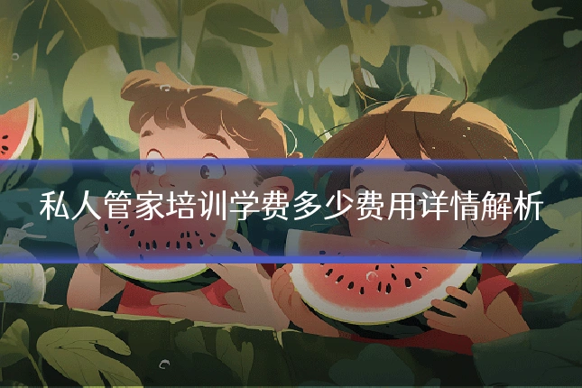 私人管家培训学费多少费用详情解析