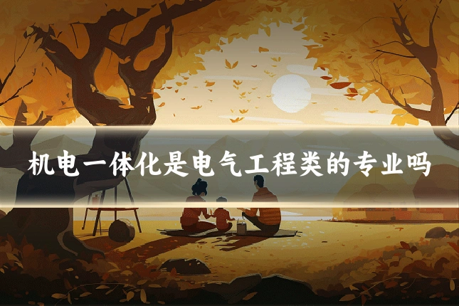 机电一体化是电气工程类的专业吗