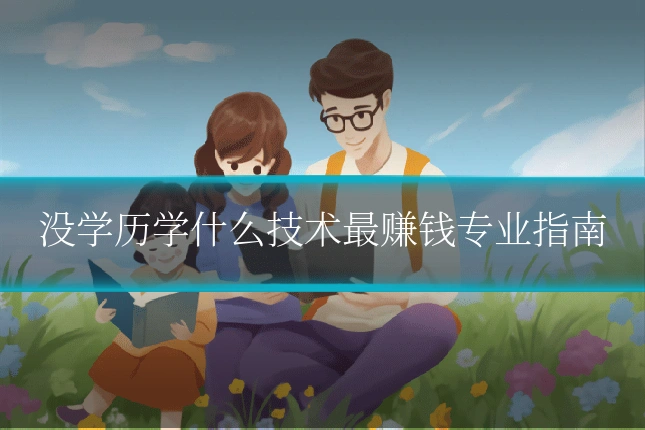 没学历学什么技术最赚钱专业指南