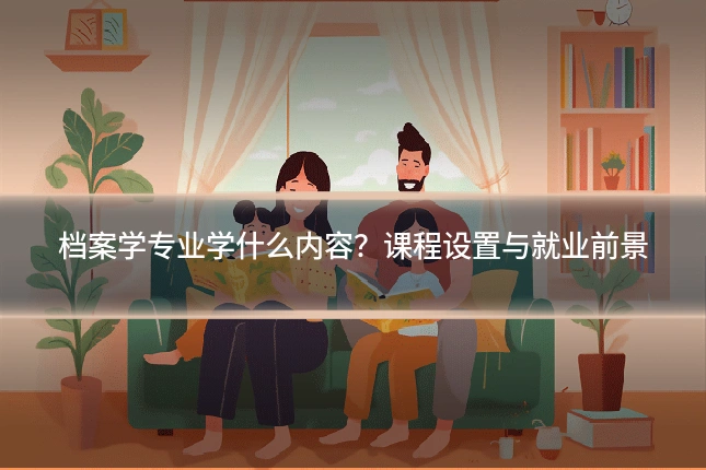 档案学专业学什么内容？课程设置与就业前景