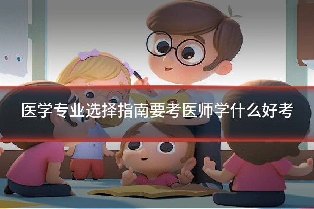 医学专业选择指南要考医师学什么好考