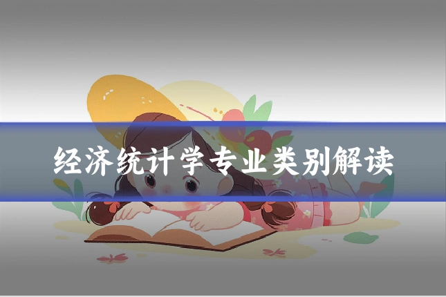 经济统计学专业类别解读