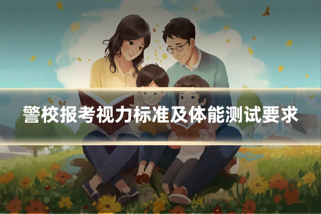 警校报考视力标准及体能测试要求