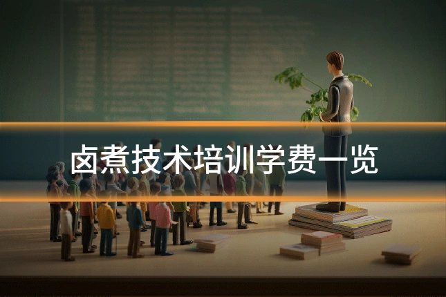 卤煮技术培训学费一览