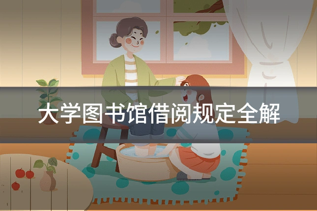 大学图书馆借阅规定全解