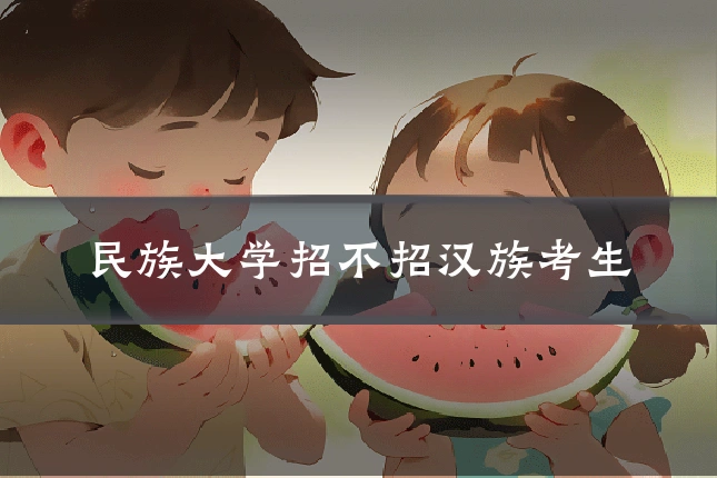 民族大学招不招汉族考生