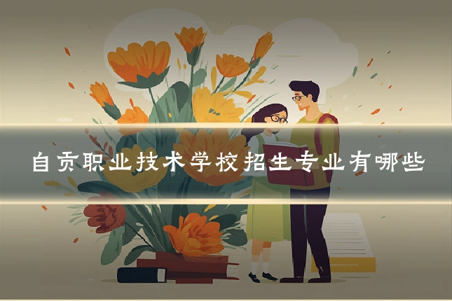 自贡职业技术学校招生专业有哪些