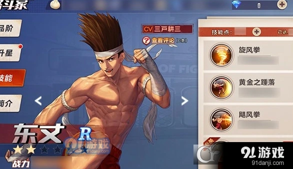 拳皇命运东丈格斗家培养指南