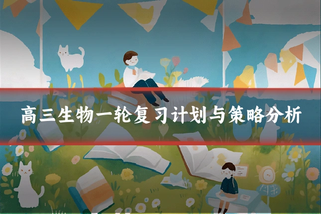 高三生物一轮复习计划与策略分析