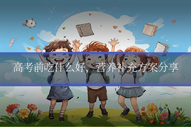 高考前吃什么好，营养补充方案分享