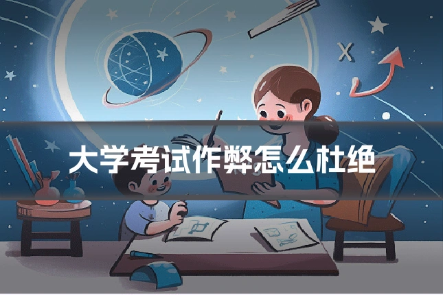 大学考试作弊怎么杜绝