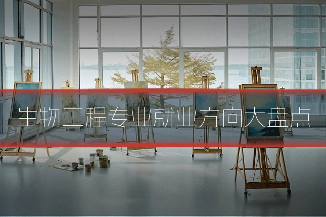 生物工程专业就业方向大盘点