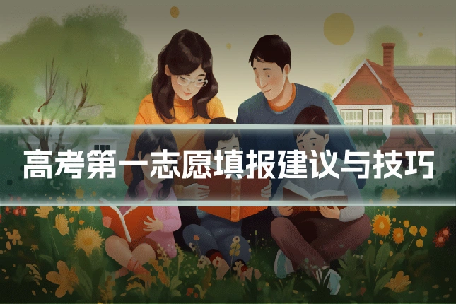 高考第一志愿填报建议与技巧