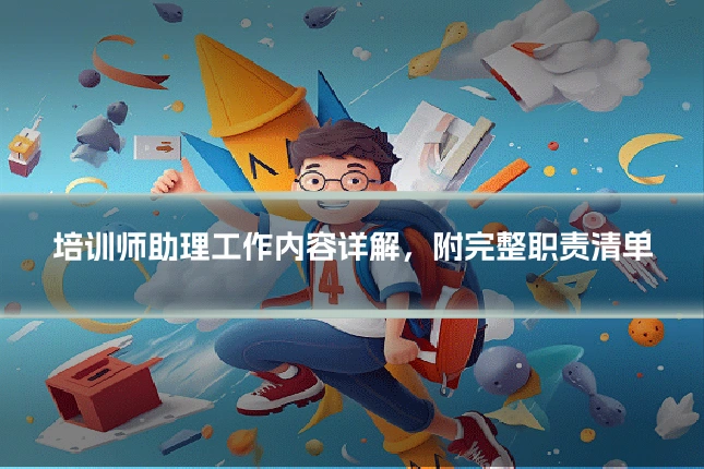 培训师助理工作内容详解，附完整职责清单