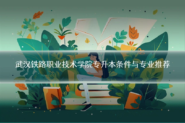 武汉铁路职业技术学院专升本条件与专业推荐