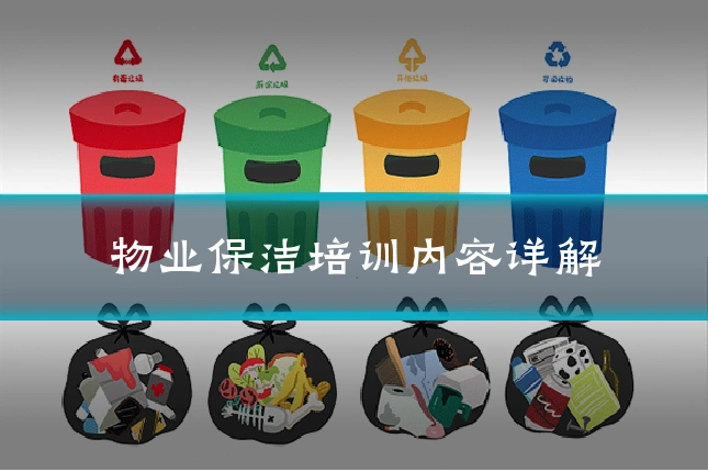物业保洁培训内容详解