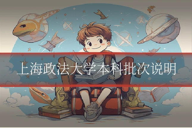 上海政法大学本科批次说明