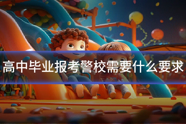 高中毕业报考警校需要什么要求