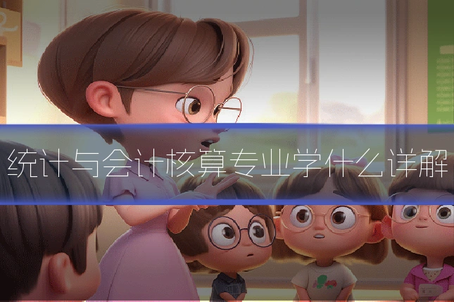 统计与会计核算专业学什么详解