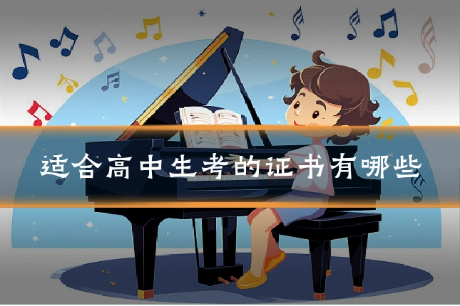 适合高中生考的证书有哪些