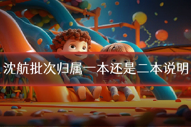 沈航批次归属一本还是二本说明