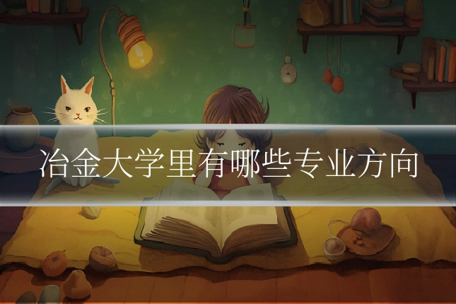 冶金大学里有哪些专业方向