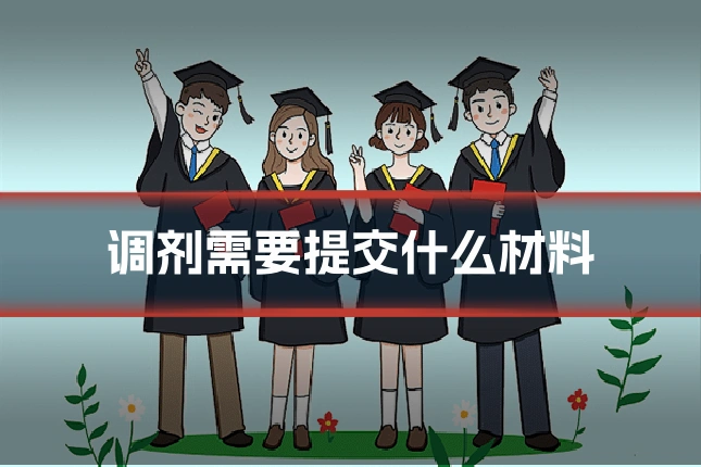调剂需要提交什么材料