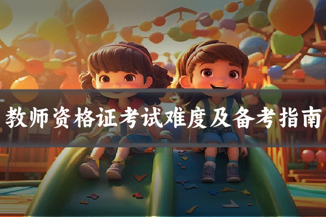 教师资格证考试难度及备考指南