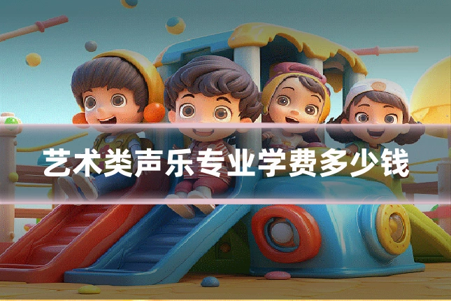 艺术类声乐专业学费多少钱