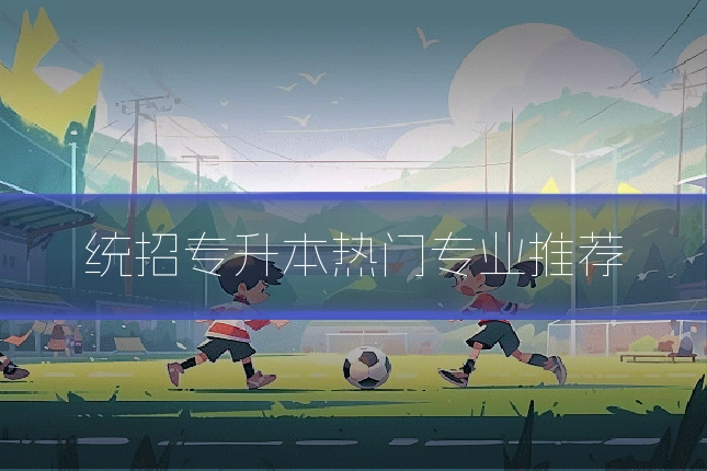统招专升本热门专业推荐