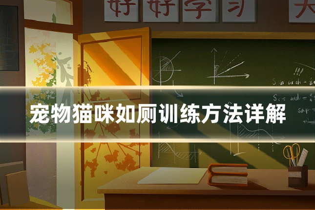 宠物猫咪如厕训练方法详解