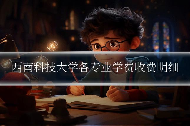 西南科技大学各专业学费收费明细
