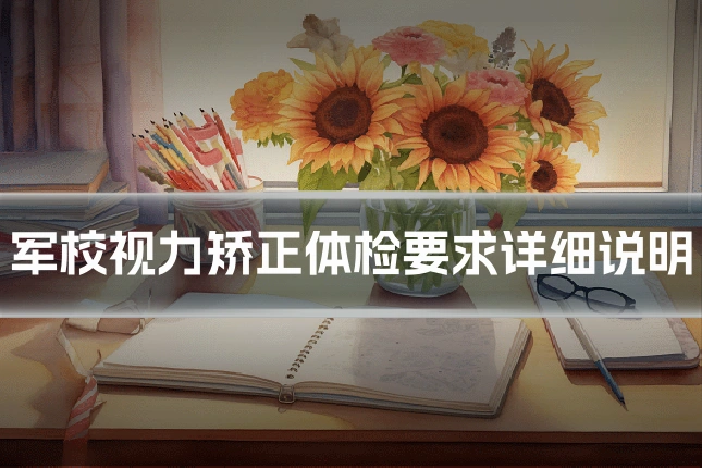 军校视力矫正体检要求详细说明