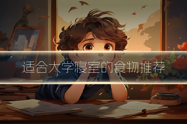 适合大学寝室的食物推荐