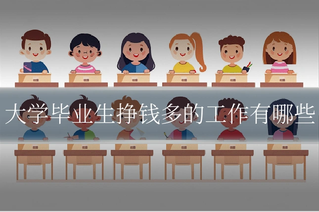大学毕业生挣钱多的工作有哪些