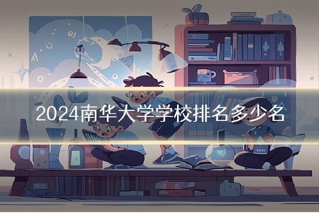 2024南华大学学校排名多少名