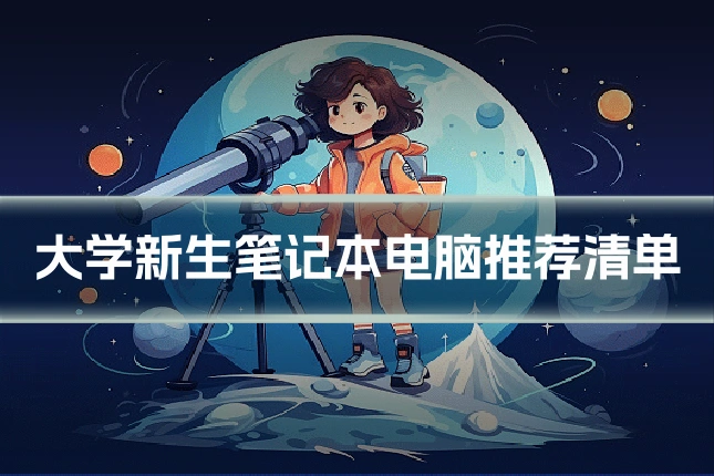 大学新生笔记本电脑推荐清单