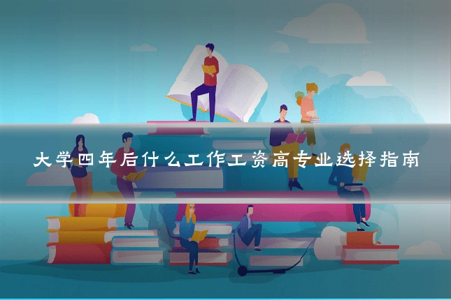 大学四年后什么工作工资高专业选择指南
