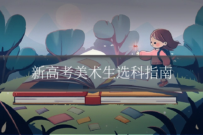 新高考美术生选科指南