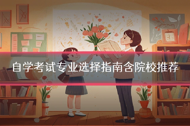 自学考试专业选择指南含院校推荐