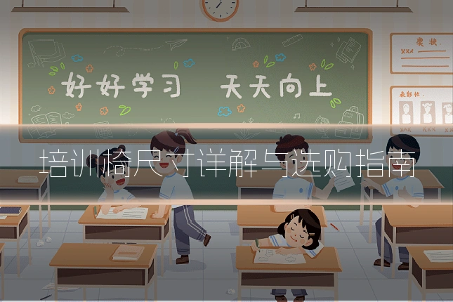 培训椅尺寸详解与选购指南