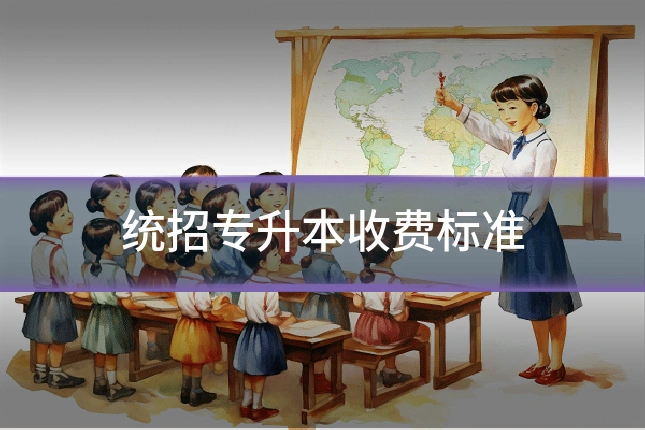 统招专升本收费标准