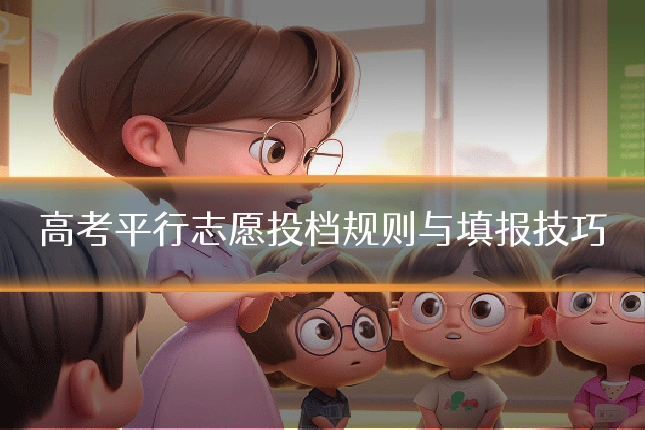 高考平行志愿投档规则与填报技巧