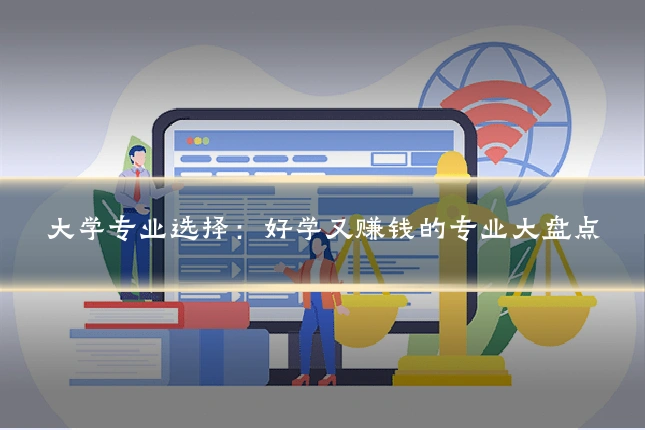 大学专业选择：好学又赚钱的专业大盘点